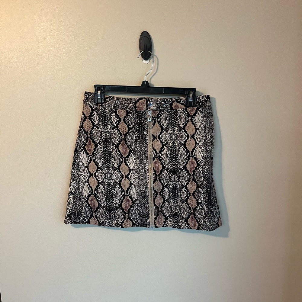 Altar’d State Denim Miniskirt